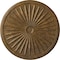 Ekena Millwork Leandros Ceiling Medallion (Fits Canopies up to 5"), 33 1/8"OD x 3 1/2"ID x 1 3/8"P, Rubbed Bronze CM33LERZS - alternate 1